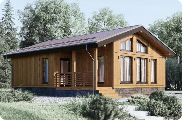 Панельно-каркасные дом