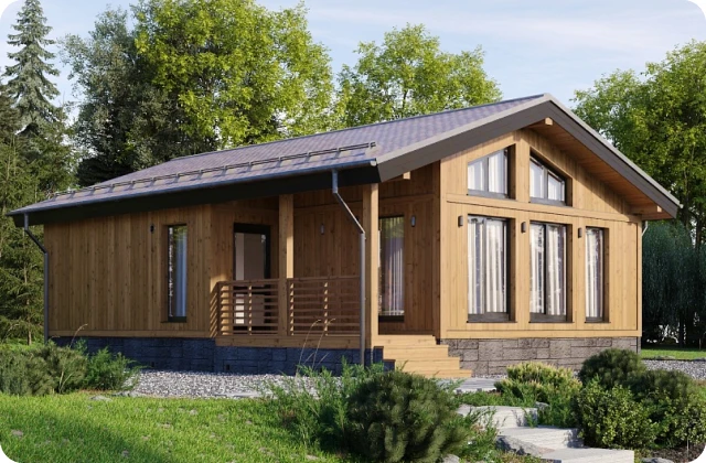 Панельно-каркасные дом