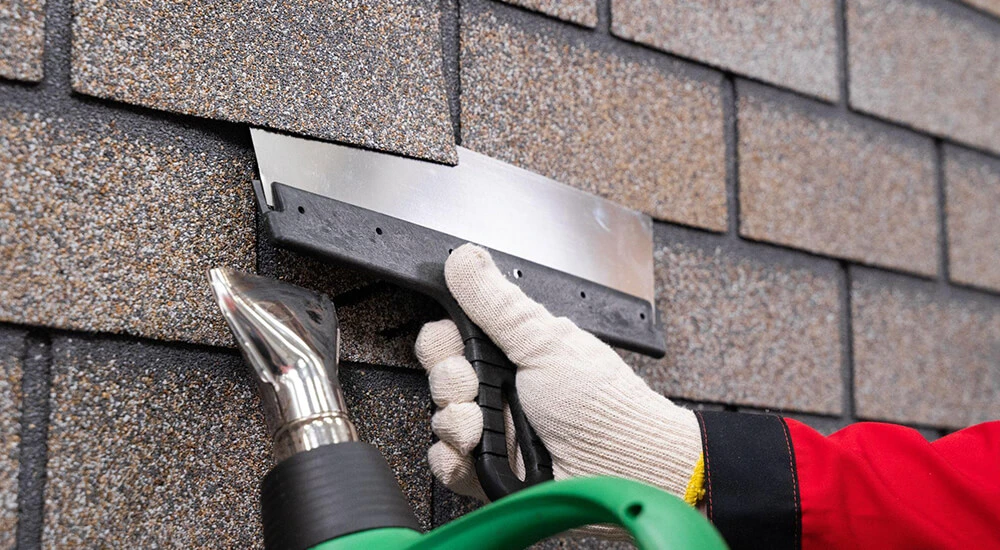 Битумная плитка на фасаде — это практично, просто и эстетично