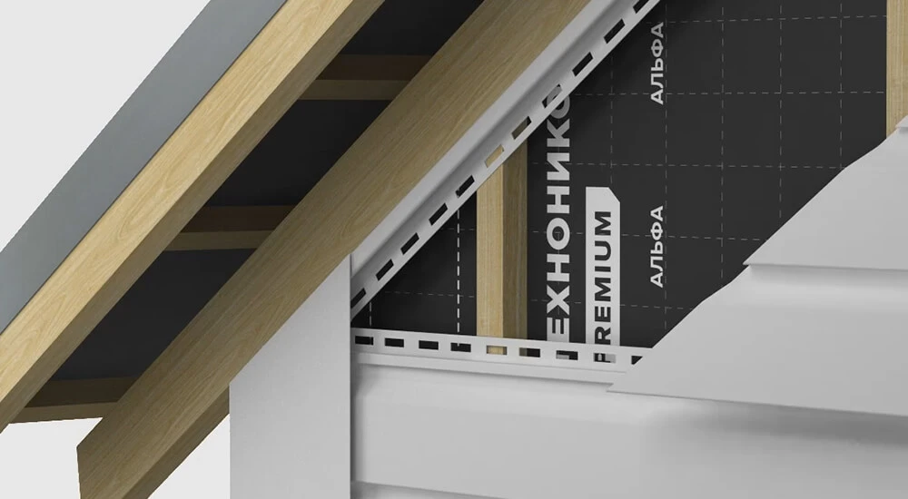 Обшивка фронтонов