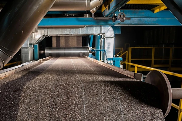 Как делают гибкую черепицу SHINGLAS