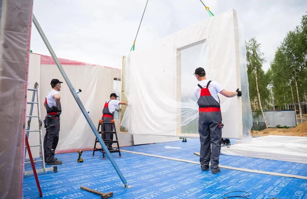 Каркасно-панельная технология строительства малоэтажных домов ДОМ ТН: подробнее