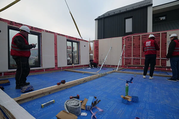 Как выглядит готовый дом по проекту МОНЕ 60