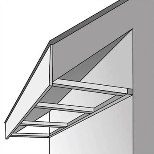 Горизонтальный монтаж софитов