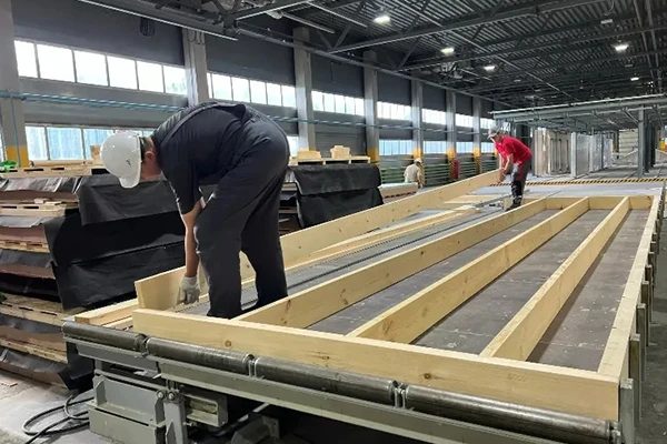 Постройки из мини-бруса, которые можно собрать за два дня