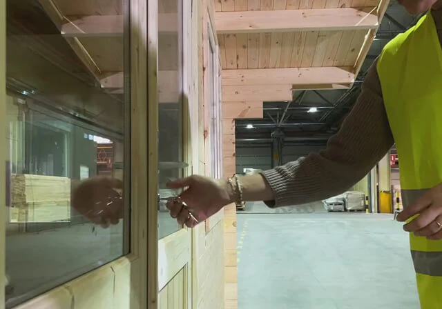 Сборка садового дома 21 кв. м из мини-бруса пошаговая инструкция