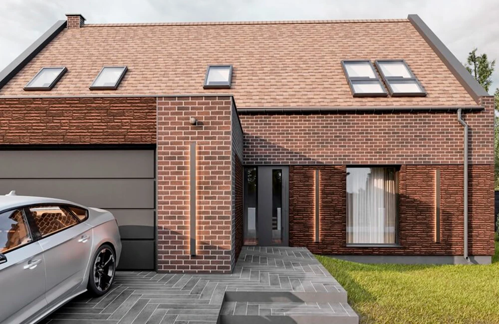 Комбинируйте смело! С чем и как сочетаются фасадные панели