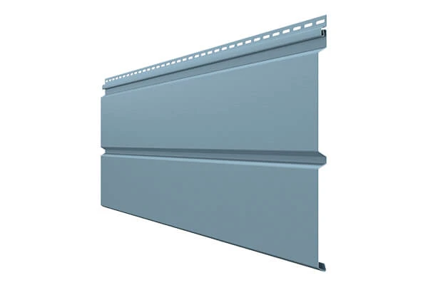 Сайдинг «Брус» имитирует стену из массивного бруса. У него пять вариантов расцветки