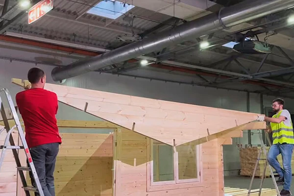 Баня за неделю? Это реально. Можно поставить и зимой