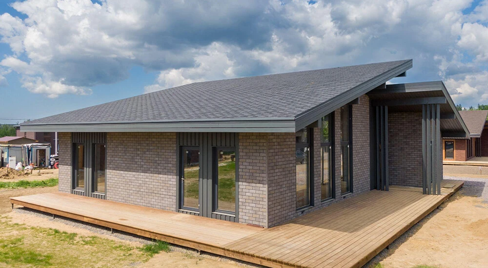 Как делают красивые и долговечные фасады: плитка HAUBERK