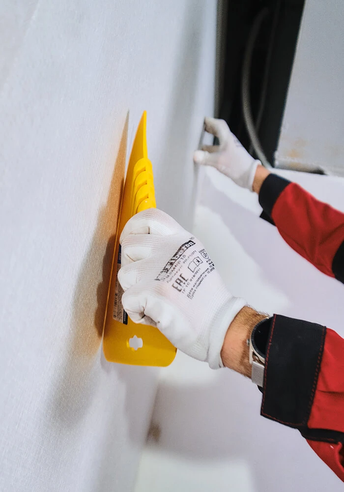 Малярный стеклохолст для внутренней отделки