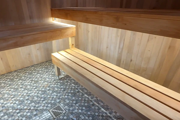 Такую баню можно построить своими руками за две недели