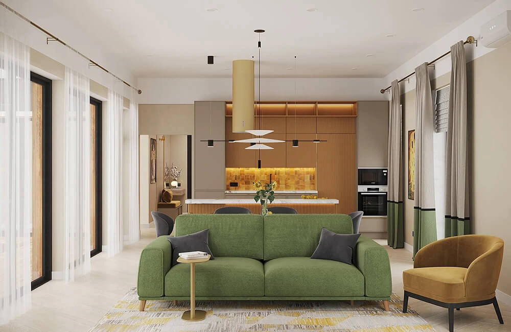 Угловые одноэтажные дома Г-образной формы Угловые одноэтажные дома Г-образной формы