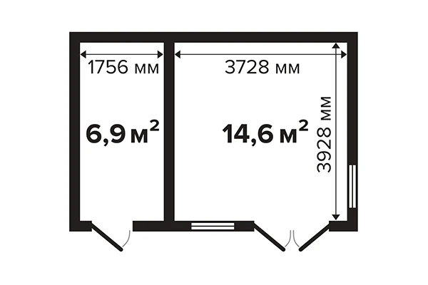 Садовый дом 21 с хозблоком