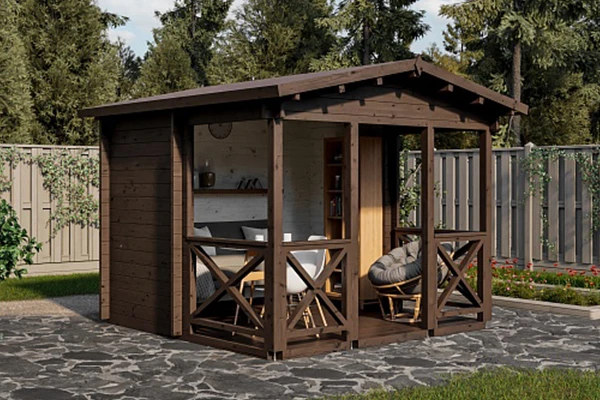 Компактная беседка