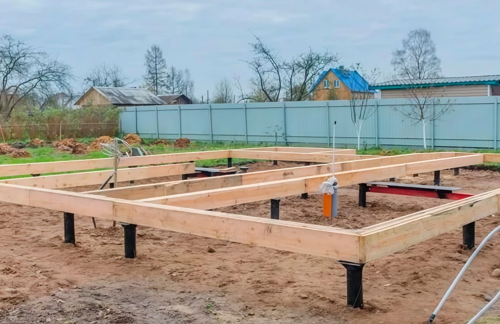 Фундамент для дачных построек своими руками