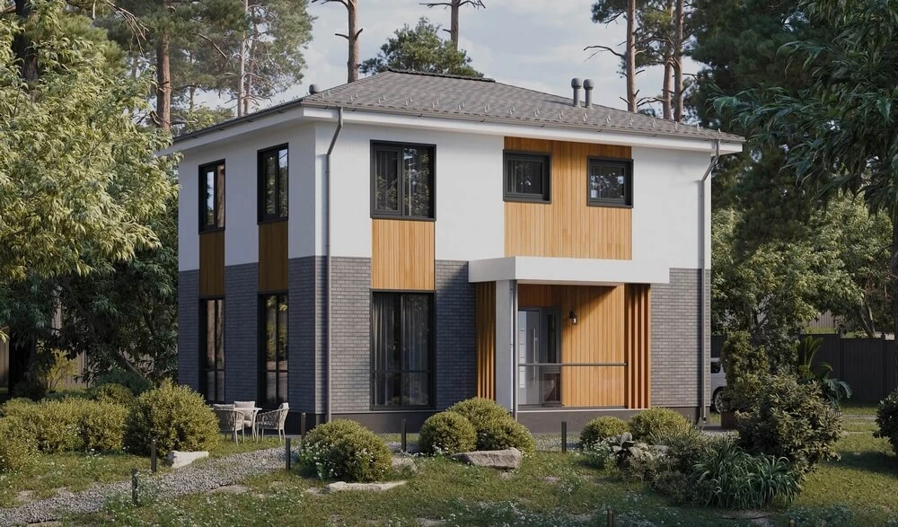 Проекты двухэтажных домов