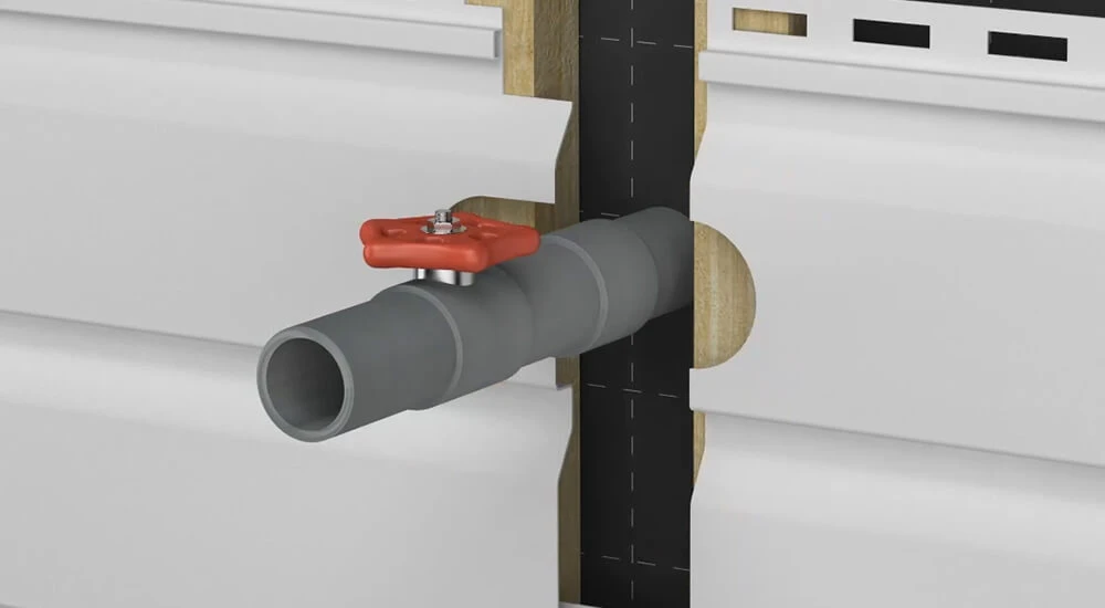 Крепление поверх сайдинга