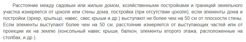 Выдержка из СП 53.13330.2019