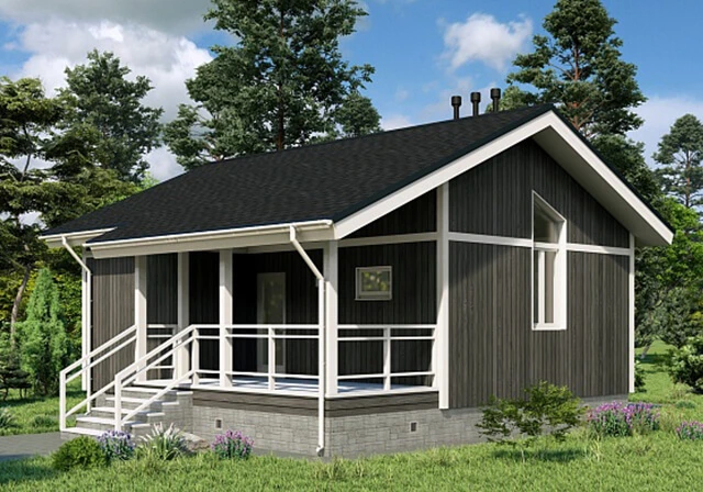 СМАРТ 60 — самый маленький дом в формате pre-cut, площадь — 60 кв. м. Самый большой, СМАРТ 169 — почти 170 кв. м. 