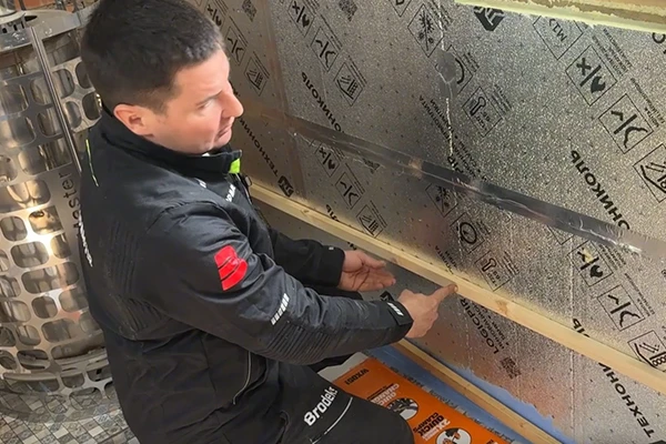 Такую баню можно построить своими руками за две недели