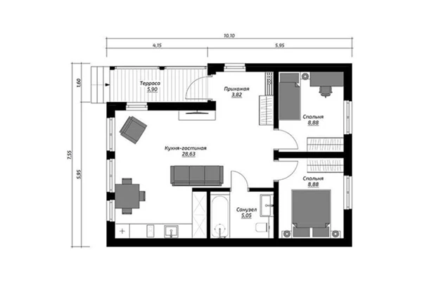От домика в лесу до пяти звезд у моря