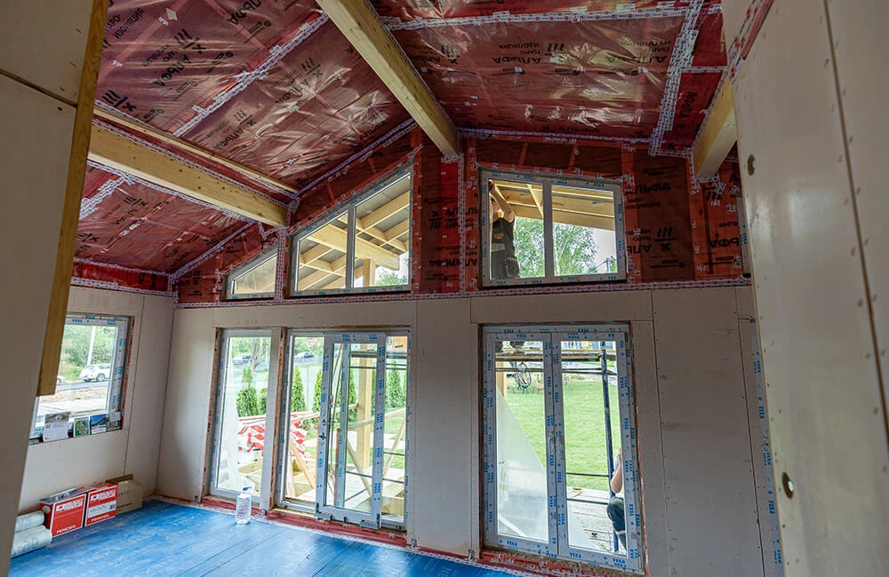 Дом на маленьком участке