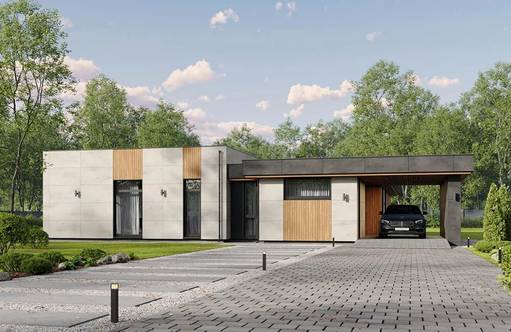 Современные тренды в оформлении фасадов частных домов