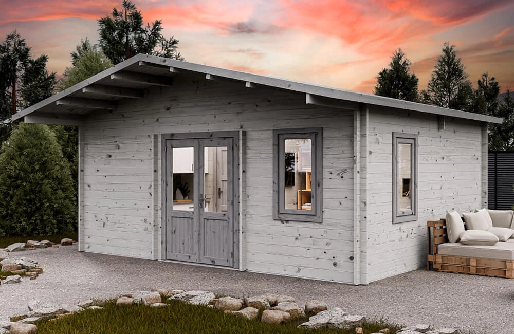 Гостевой дом 24 из мини-бруса