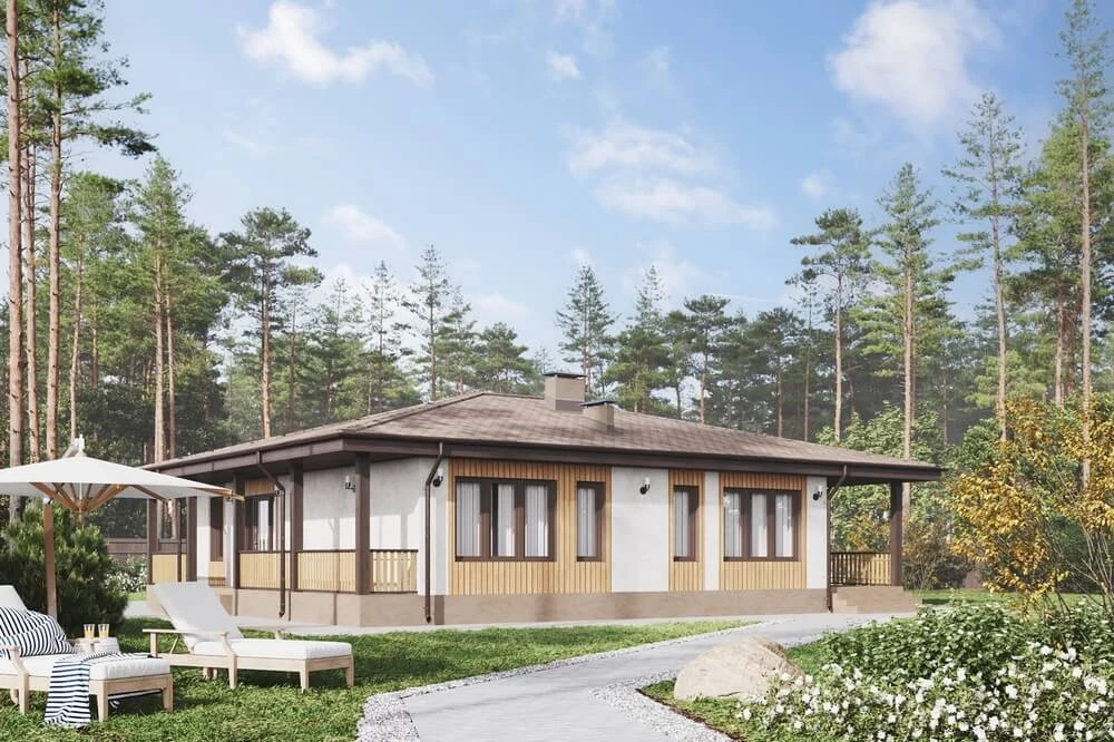 Проекты одноэтажных домов