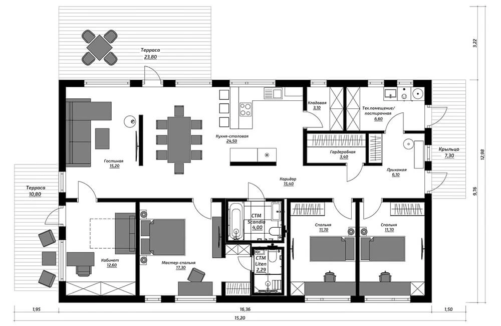 …А так выглядит зеркальная. Попробуйте найти отличия. Правильно, их нет. 