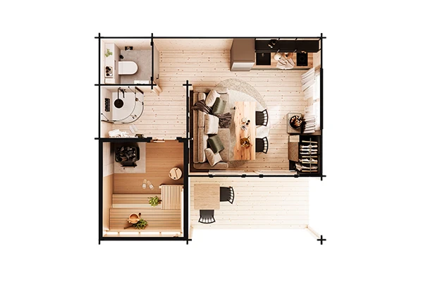 Баня за неделю? Это реально. Можно поставить и зимой