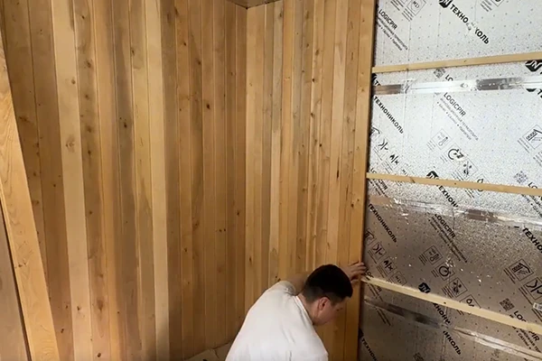 Такую баню можно построить своими руками за две недели