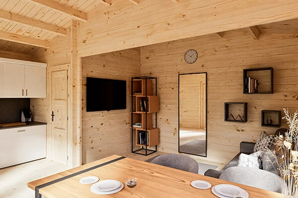 Гостевой дом 24 из мини-бруса