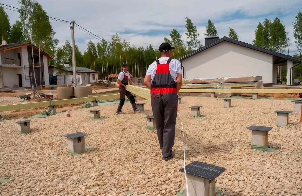 Как сделать фундамент для дачной постройки своими руками