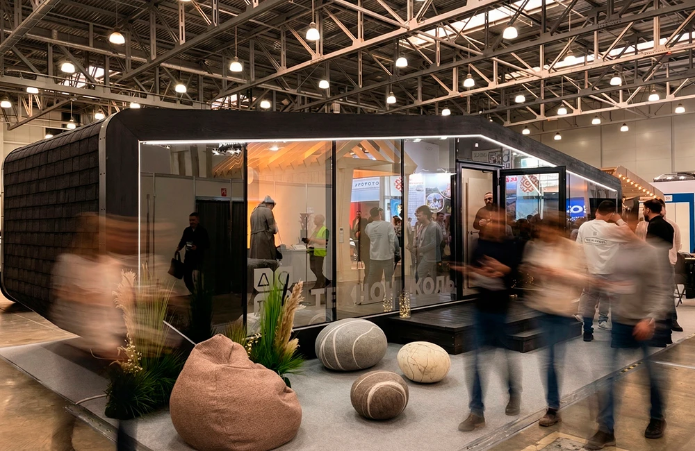 ТЕХНОНИКОЛЬ отправил дом-модуль ТН АТОММ на выставку