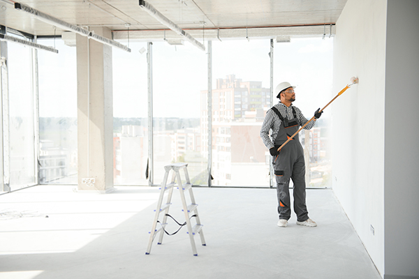 Стеклохолст используют для финишной отделки на разных основаниях: кирпич, бетон, ЦСП, гипсокартон.