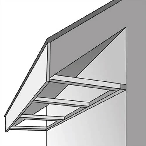Горизонтальный монтаж софитов