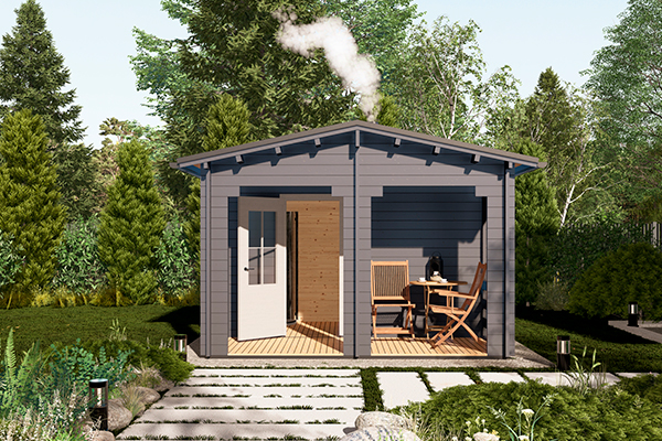 Баня за неделю? Это реально. Можно поставить и зимой