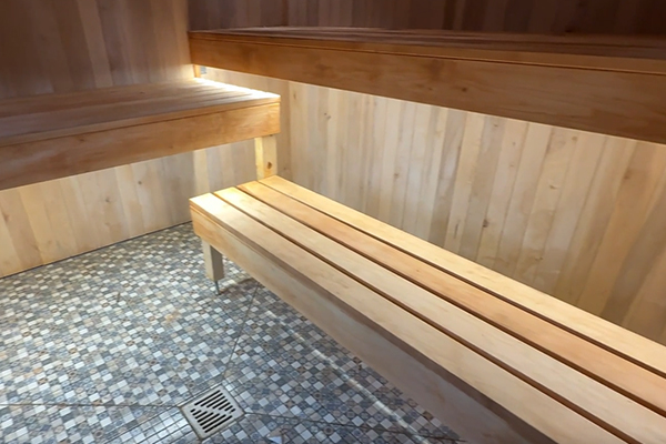 Такую баню можно построить своими руками за две недели