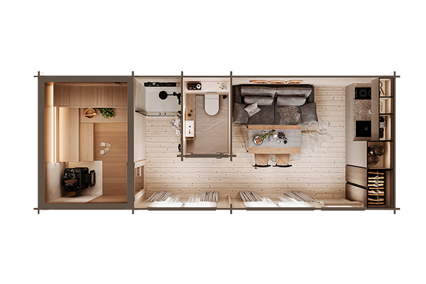 Баня за неделю? Это реально. Можно поставить и зимой