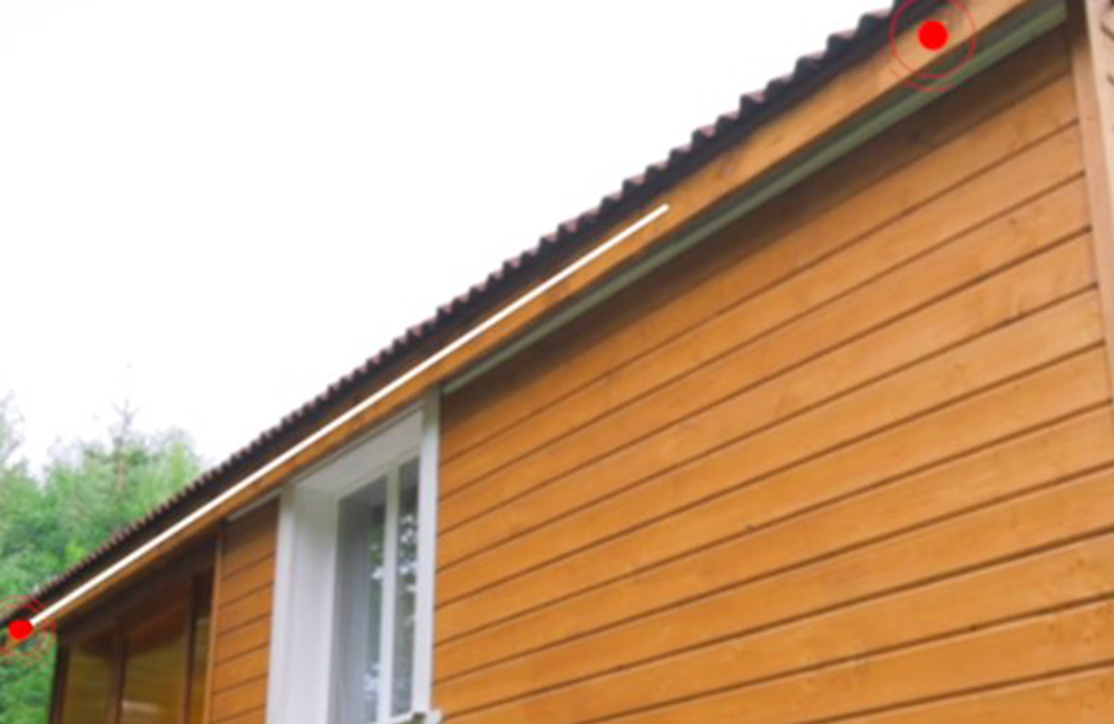 Уклон водосточного желоба: быстро и правильно