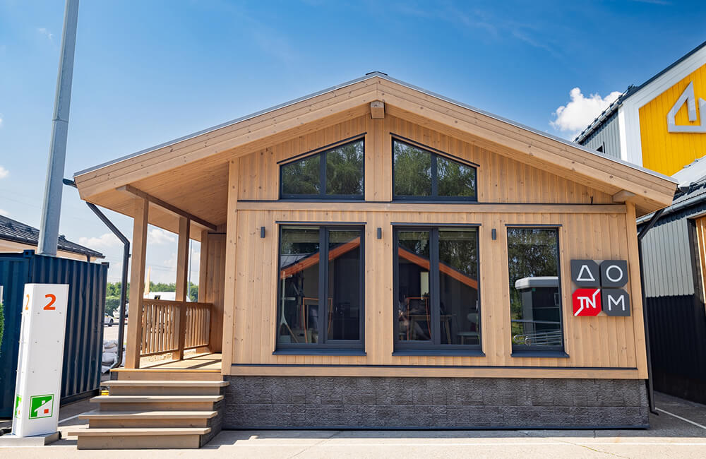 На выставке «Малоэтажная страна» построили новый дом от ТЕХНОНИКОЛЬ