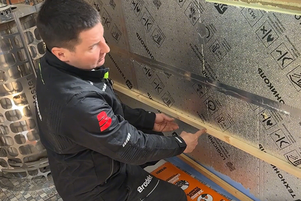 Такую баню можно построить своими руками за две недели