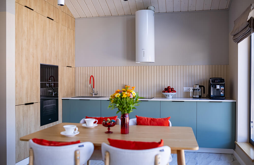 Как выглядит готовый дом по проекту МОНЕ 60