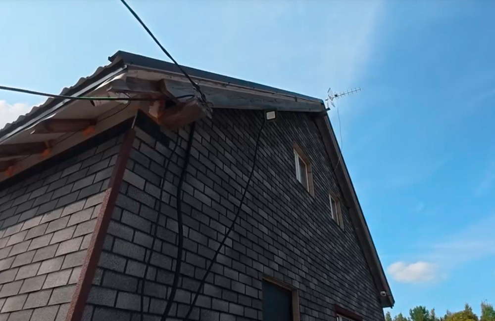 Как подшить свесы крыши если все пошло не по плану