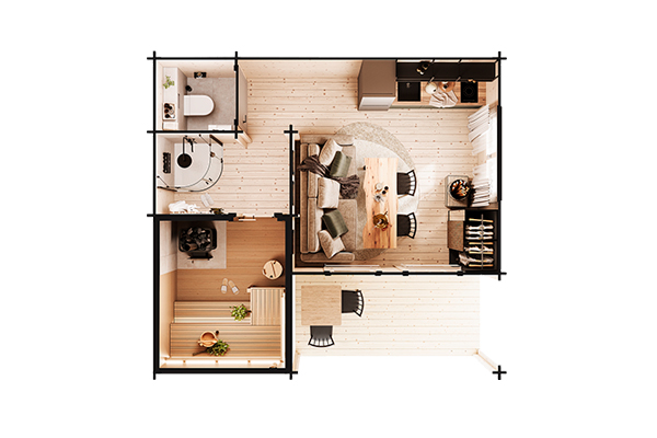 Баня за неделю? Это реально. Можно поставить и зимой