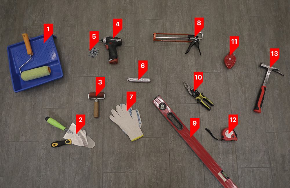 Какие инструменты и материалы понадобятся