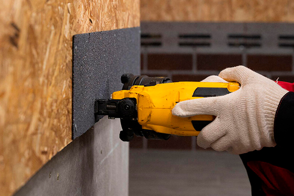 Монтаж фасадной плитки HAUBERK в холодный сезон