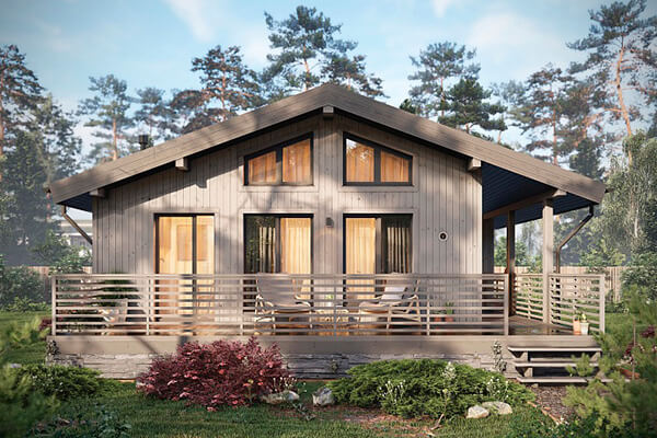 Обновленный МОНЕ 75: спа-зона, второй свет, две спальни, открытая терраса